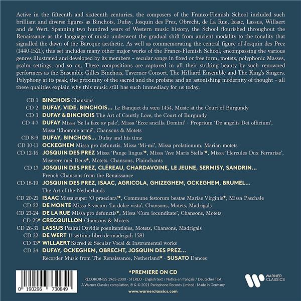 Josquin & The Franco-Flemish - Front Cover