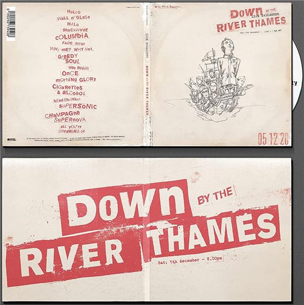 Down By The River Thames - Front Cover