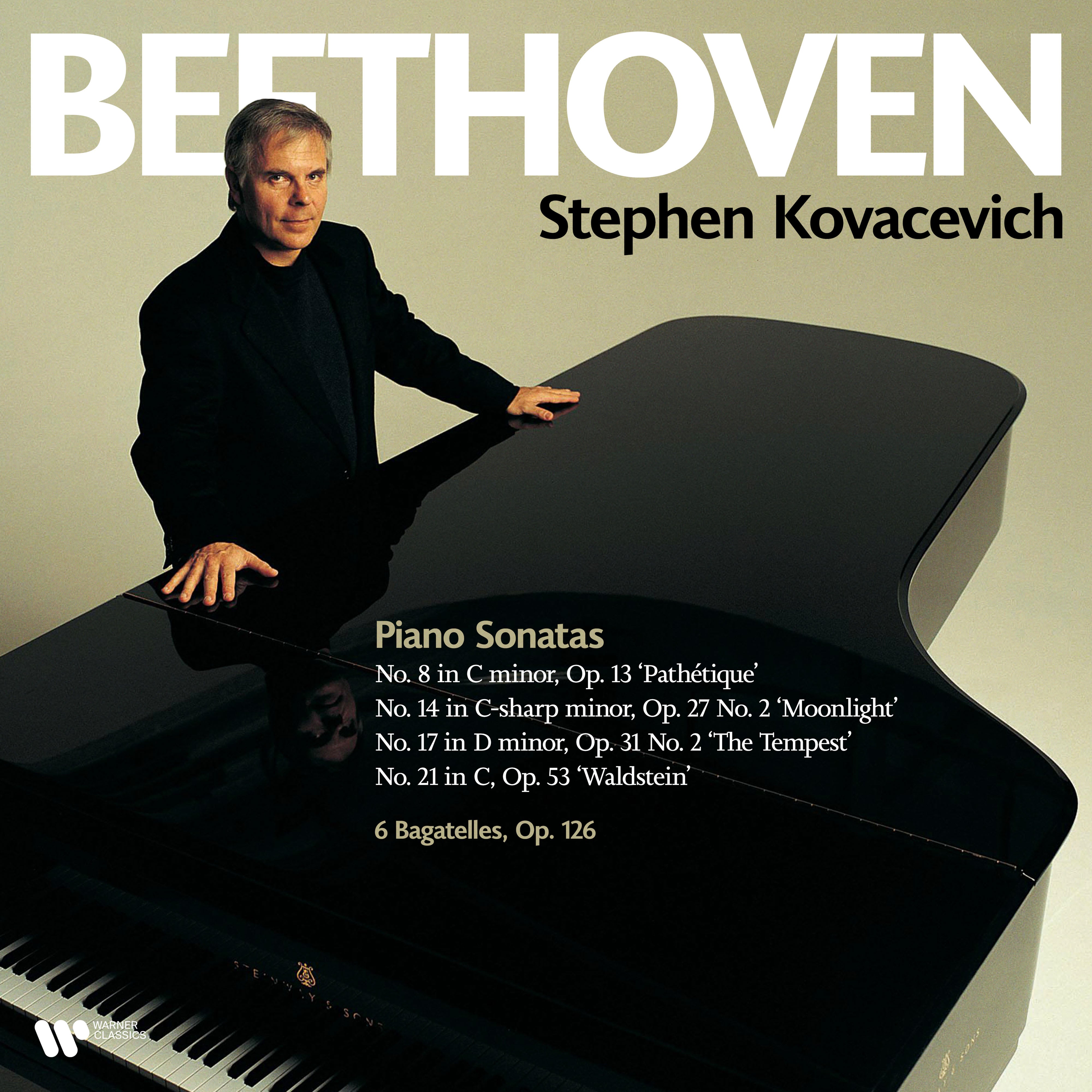 BEETHOVEN : SONATES POUR PIANO N°8, 14, 17 & 21 - Front Cover