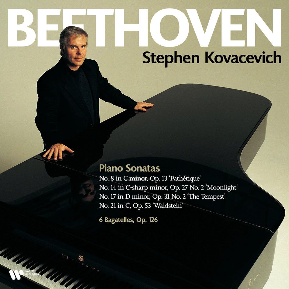 BEETHOVEN : SONATES POUR PIANO N°8, 14, 17 & 21 - Front Cover