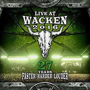Live at Wacken 2016 - 27 years - Front Cover