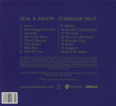 Stranger Fruit - Front Cover
