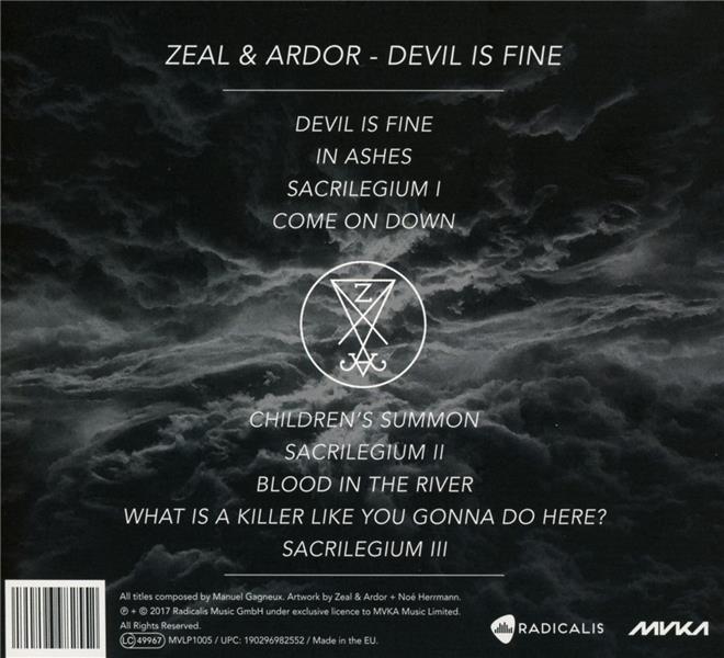 Devil Is Fine - Front Cover