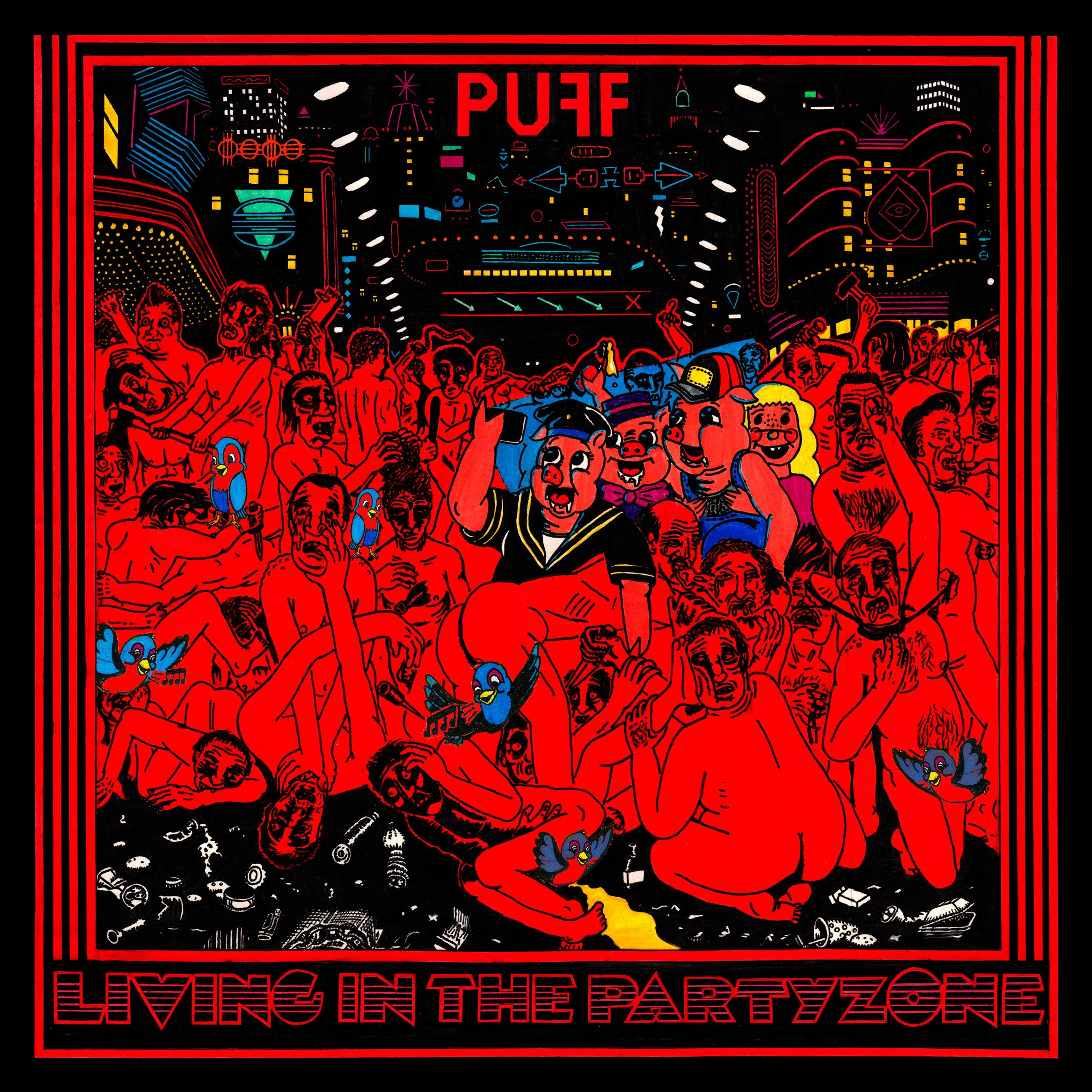 Living In The Partyzone(+MP3) - Front Cover