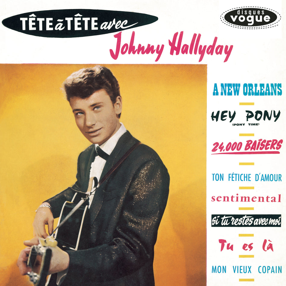 Tête à tête avec Johny Hallyday - Front Cover