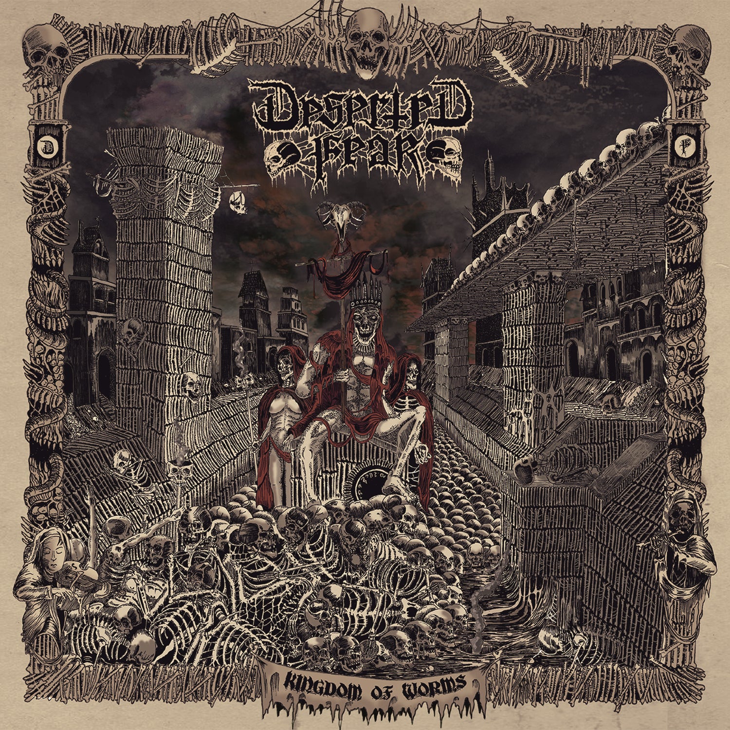 Kingdom Of Worms (Re-issue 2018) - Front Cover