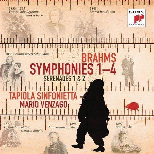 Brahms : symphonies Nos. 1-4, serenades Nos. 1 & 2 - Front Cover