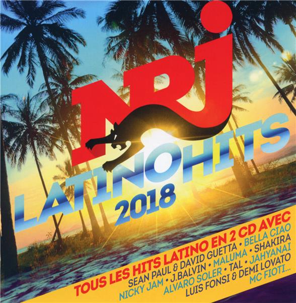 NRJ latino hits 2018 - Front Cover