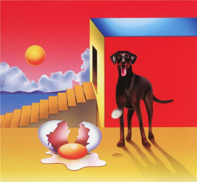 The dog and the future - Front Cover