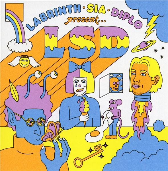 Labrisnth, Sia & Diplo present... LSD - Front Cover