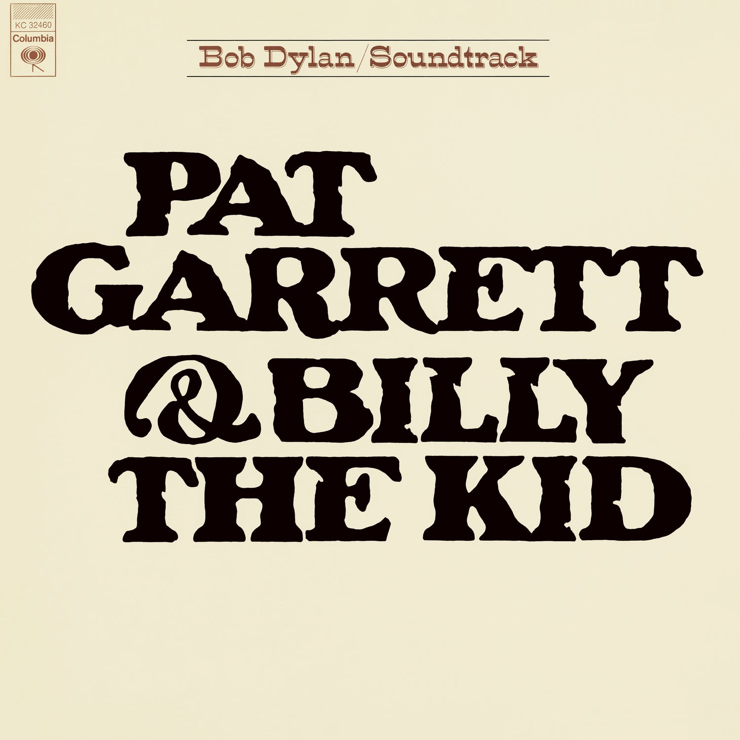 Pat Garrett & Billy The Kid - Front Cover