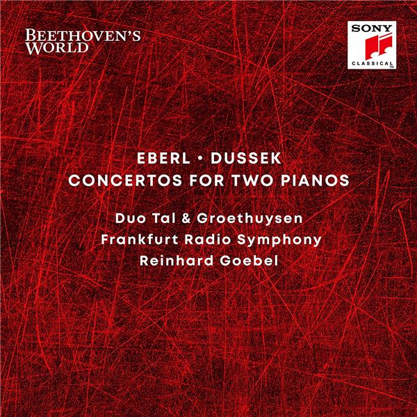 Beethoven's world - Eberl, Dussek: concertos for 2 pianos - Front Cover