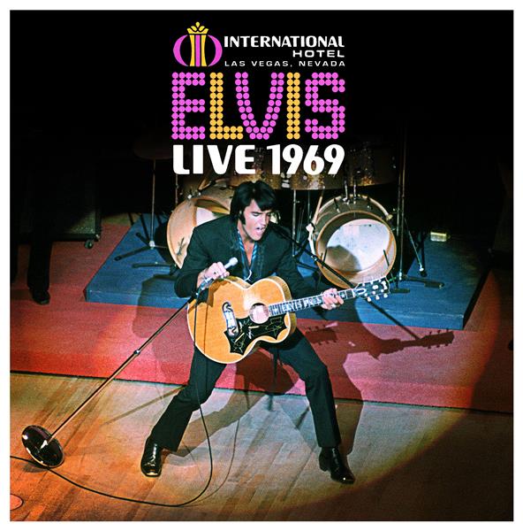 Live 1969 at the international hotel, Las Vegas, Nevada - Front Cover