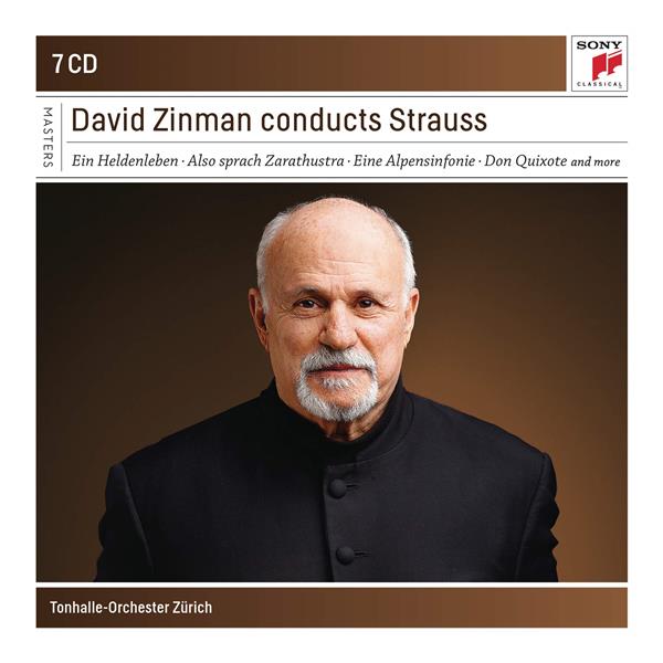 David Zinman conducts Strauss - Front Cover