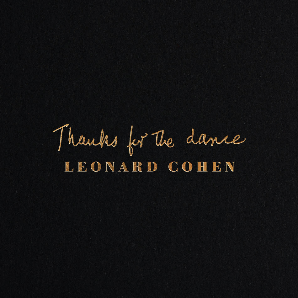Thanks for the Dance - Front Cover