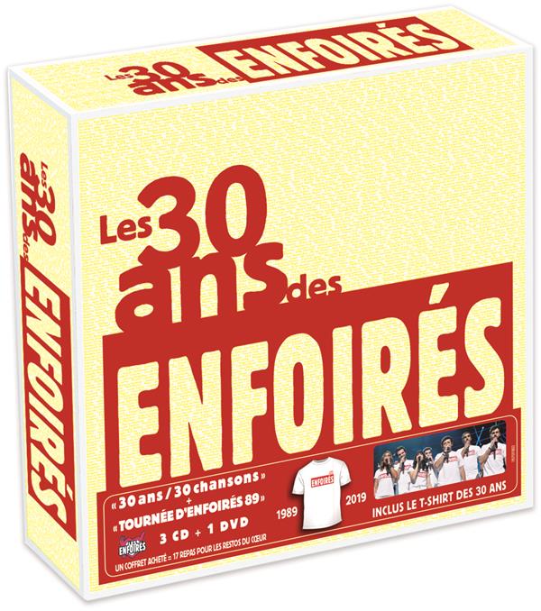 Les 30 ans des Enfoirés 1989-2019 - Front Cover