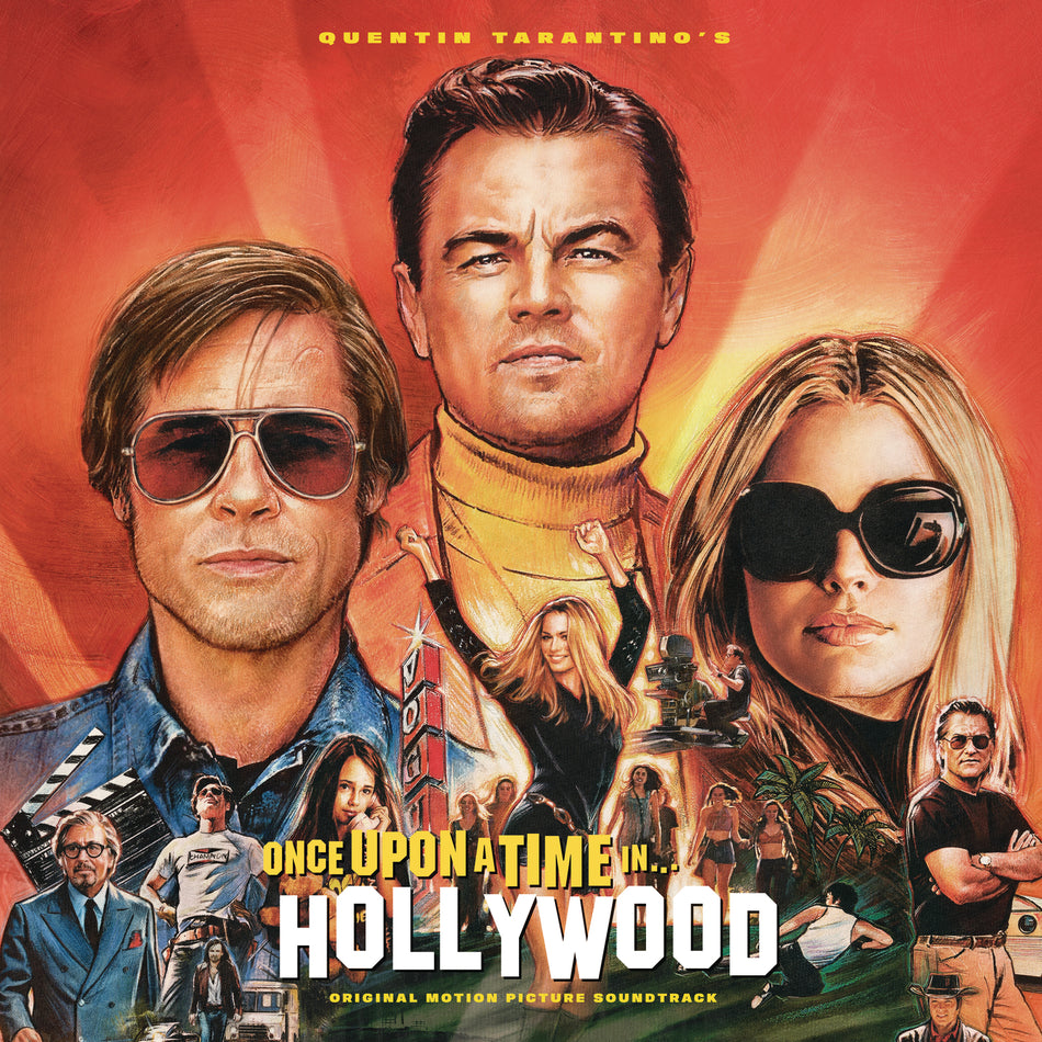 Quentin Tarantino's Once Upon a Time in Hollywood Original Motion Picture Soundtrack - Front Cover