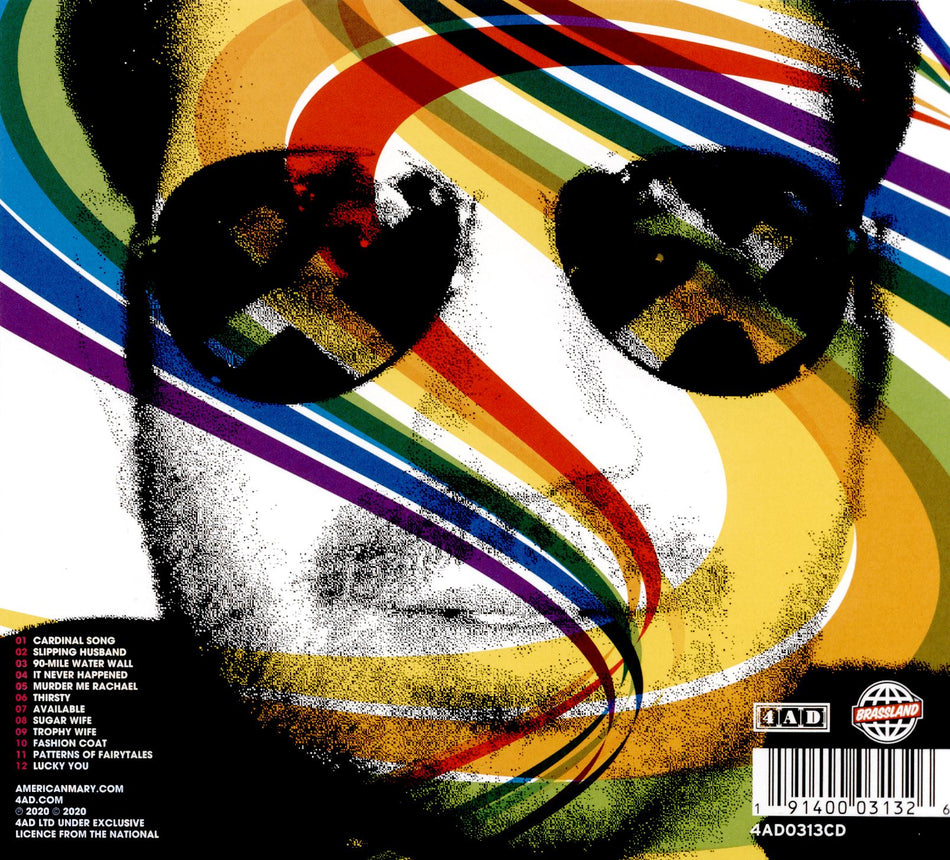 SAD SONGS FOR DIRTY LOVERS - RÉÉDITION - Back Cover