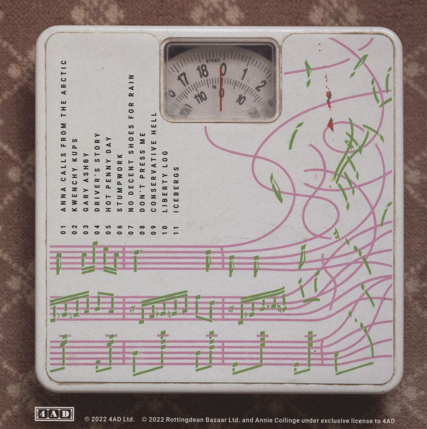 STUMPWORK - ÉDITION LIMITÉE VINYLE BLANC - Back Cover