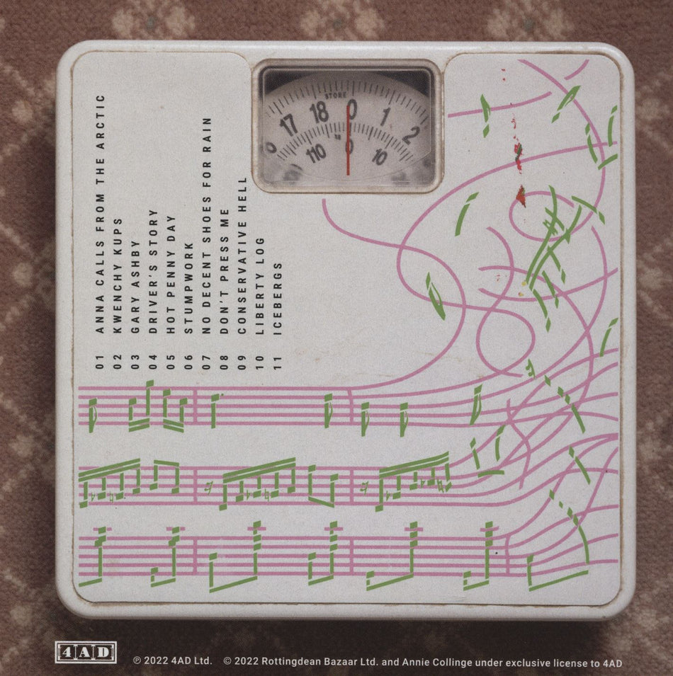 STUMPWORK - ÉDITION LIMITÉE VINYLE BLANC - Back Cover