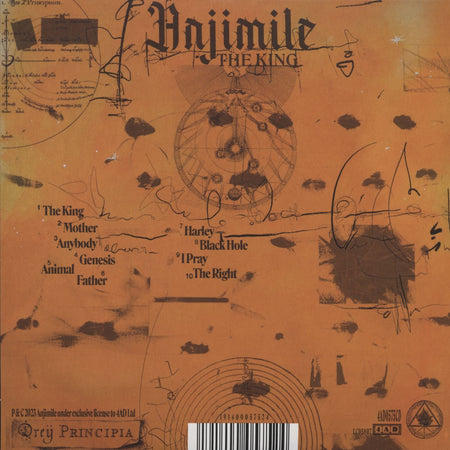 THE KING - Back Cover