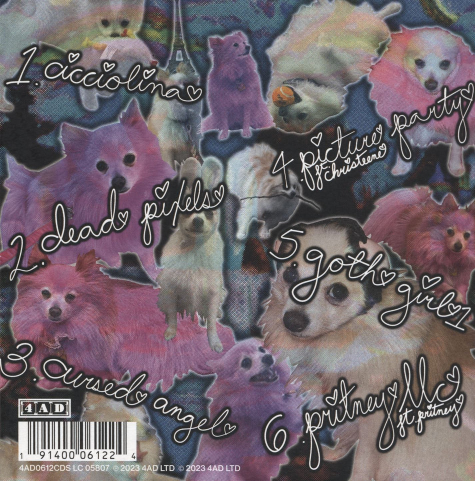 PHANTASEA FARM EP - Back Cover