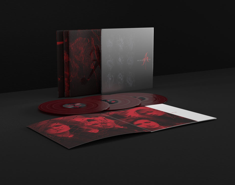 GIFT : THE 4AD YEARS - VINYLE ROUGE TRANSPARENT - Front Cover