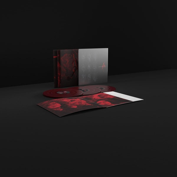 GIFT : THE 4AD YEARS - VINYLE ROUGE TRANSPARENT - Front Cover