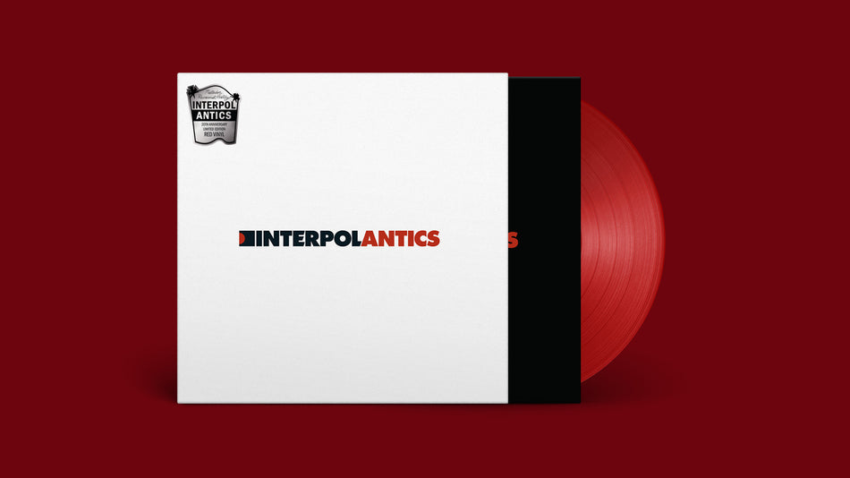 ANTICS - 20TH ANNIVERSARY - ÉDITION EXCLUSIVE - VINYLE COULEUR ROUGE - Front Cover