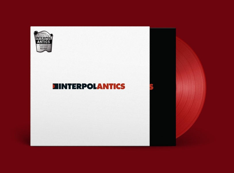 ANTICS - 20TH ANNIVERSARY - ÉDITION EXCLUSIVE - VINYLE COULEUR ROUGE - Front Cover
