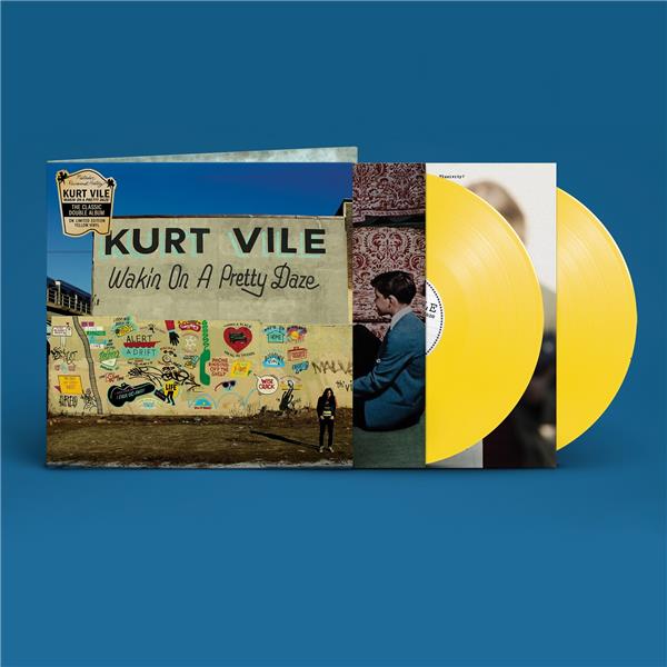 WAKIN ON A PRETTY DAZE - 10TH ANNIVERSARY MATADOR REVISIONIST HISTORY - ÉDITION LIMITÉE VINYLE COULEUR JAUNE - Front Cover