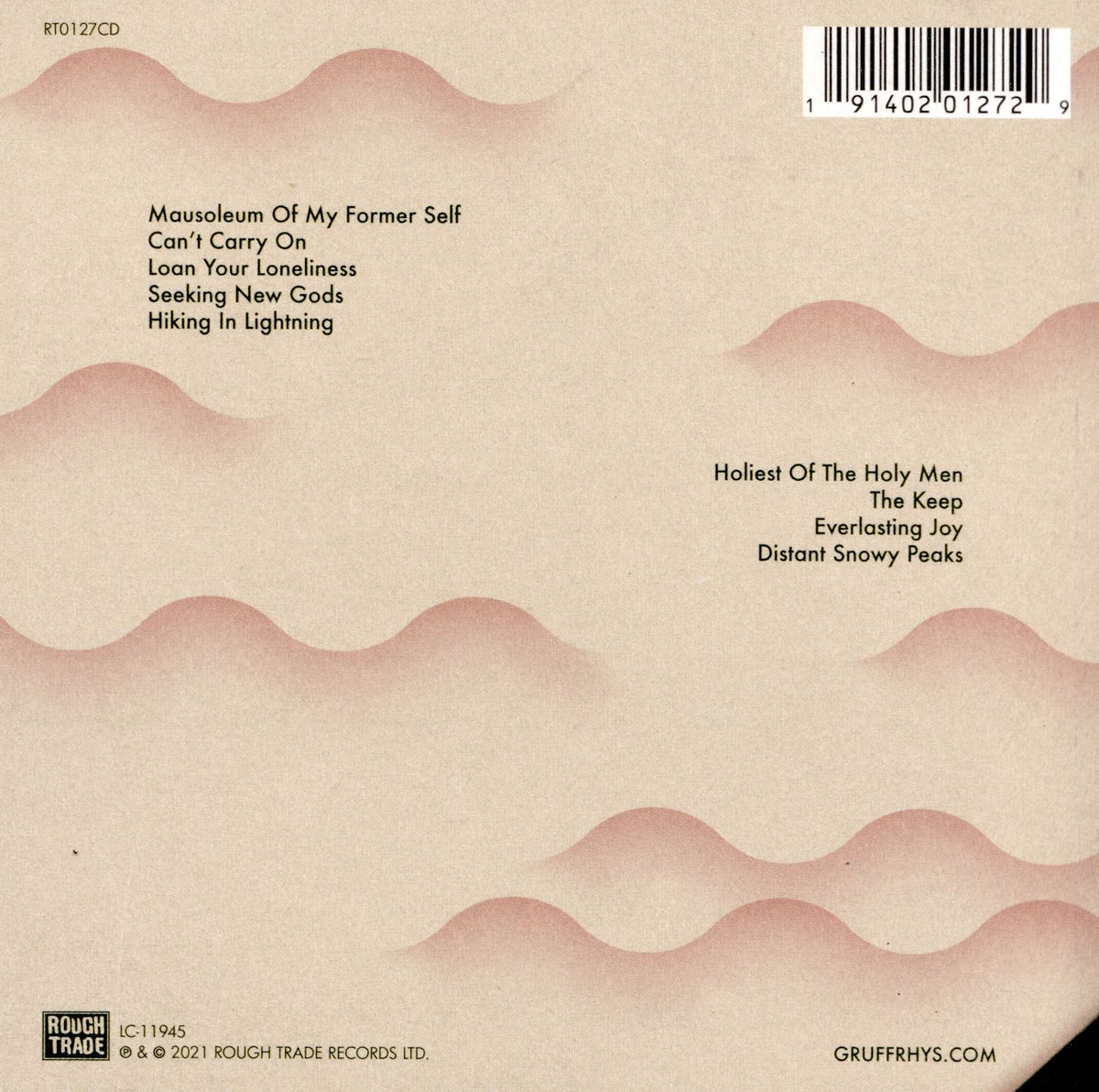 SEEKING NEW GODS - VINYLE VERT - Back Cover