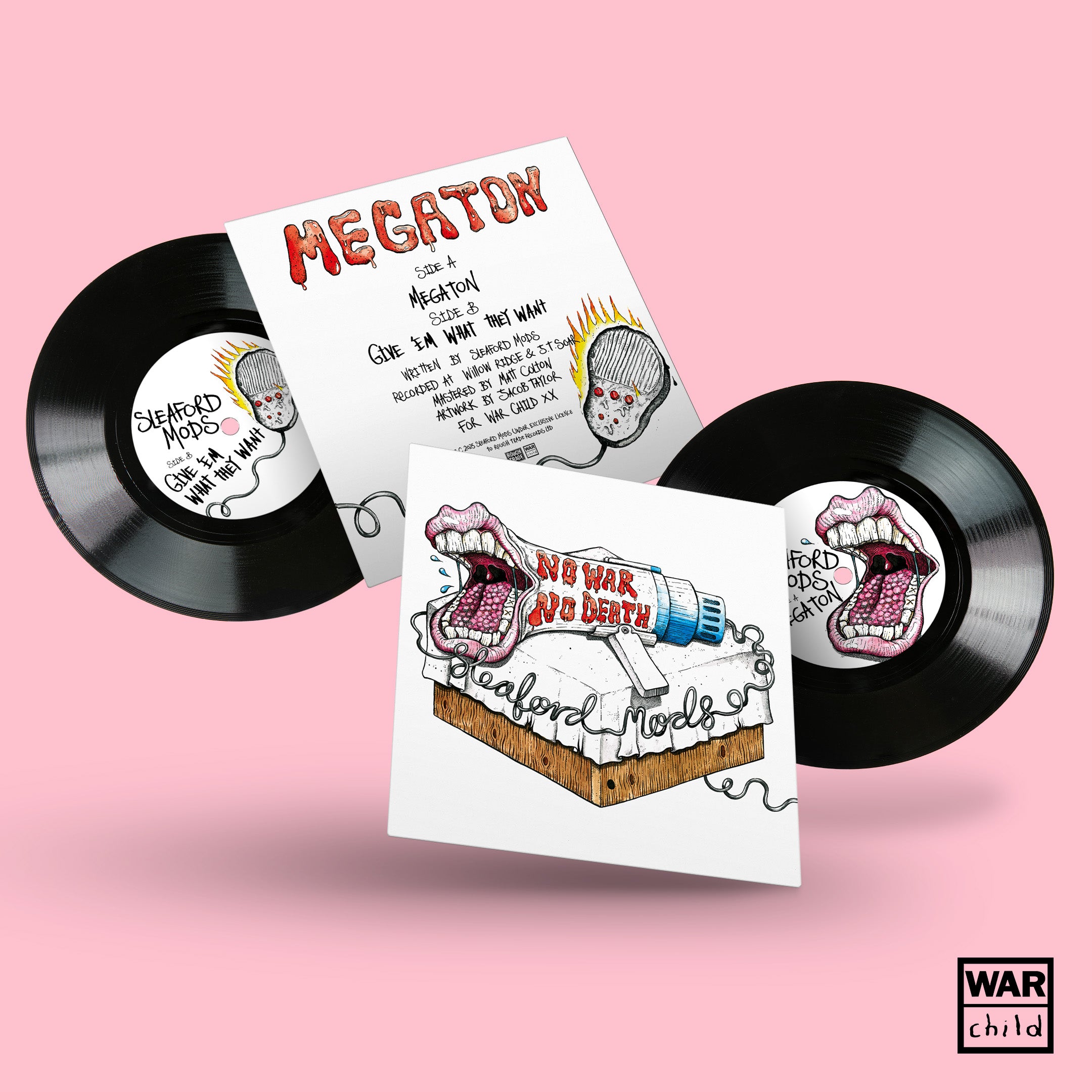 MEGATON - VINYLE 45T - Front Cover