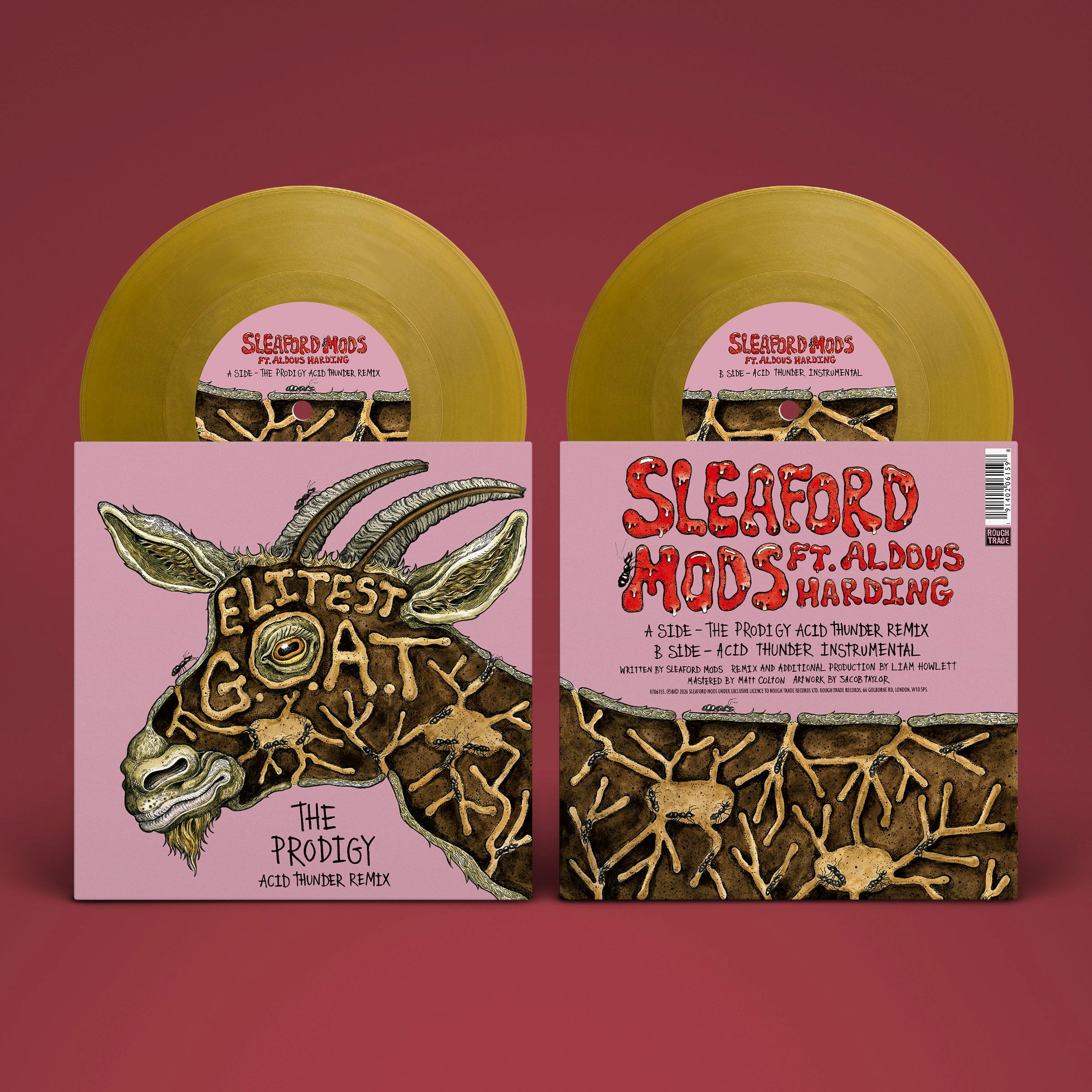 ELITEST G.O.A.T. - THE PRODIGY ACID THUNDER REMIX - Front Cover