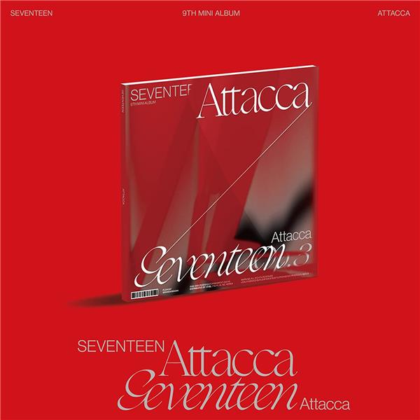 Seventeen 9th Mini Album 'Attacca' (Coffret CD - Option 3) - Front Cover