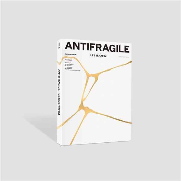 Antifragile (version IRIDESCENT OPAL) - Front Cover