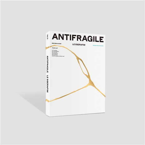 ANTIFRAGILE (version FROZEN AQUAMARINE) - Front Cover