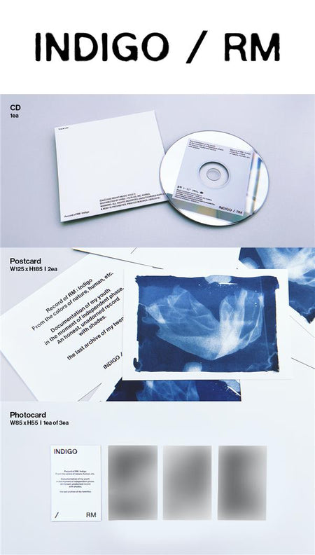 'Indigo' Book Edition - Front Cover