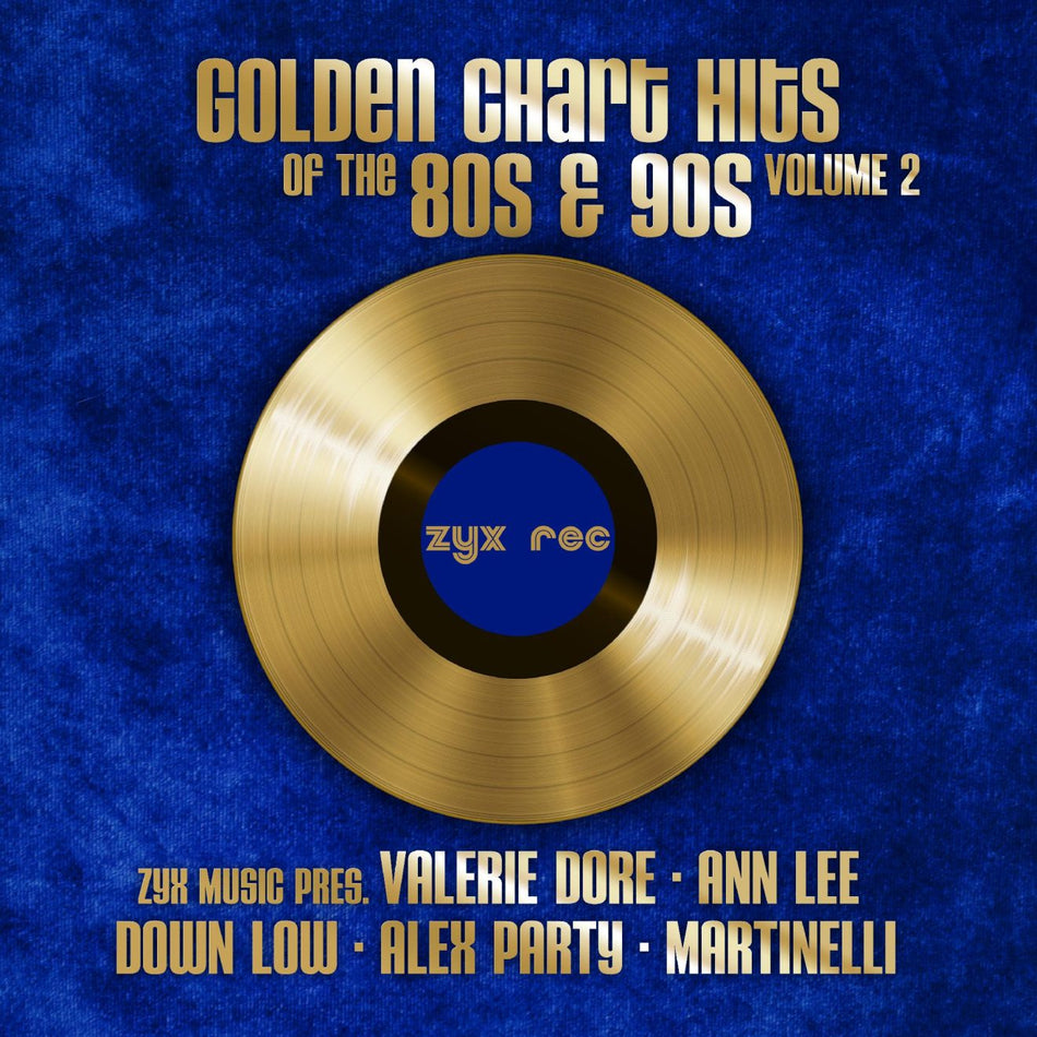 GOLDEN CHARTS HITS OF THE 80 S & 90 S VOL 2 - Front Cover