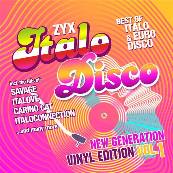 Zyx best of italo disco new generation: vinyl edition, vol. 1 - Front Cover