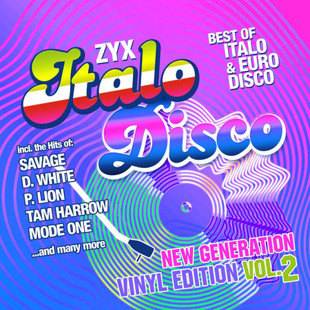 BEST OF ITALO DISCO/NEW GENERATION VINYL EDITION VOL 2 - Front Cover