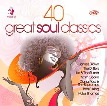40 Great Soul Classics - Front Cover