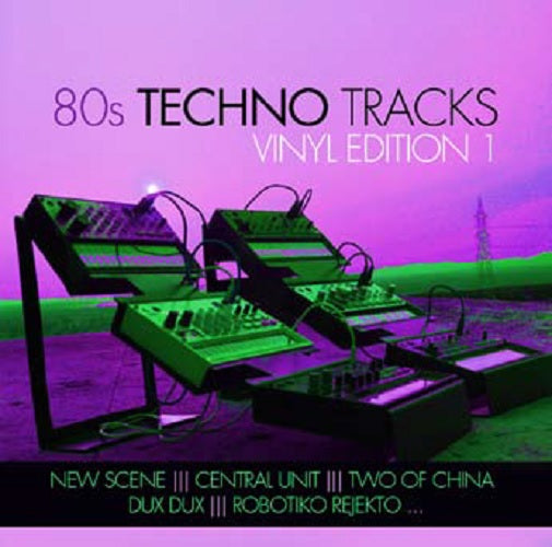 80 S TECHNO TRACKS/VINYL EDITION 1 - Front Cover