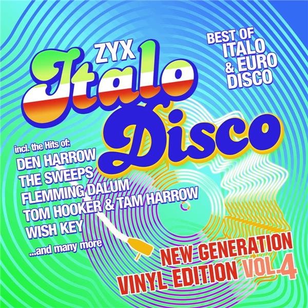 ZYX ITALO DISCO NEW GENERATION VINYL EDITION VOL 4 - Front Cover