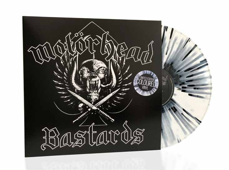 BASTARDS/LIMITED EDITION/VINYL COULEUR MARBRE BLANC ET NOIR - Front Cover