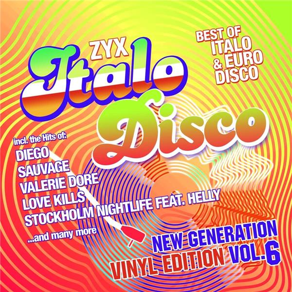 ZYX Italo Disco New Generation Vol. 6 - Front Cover