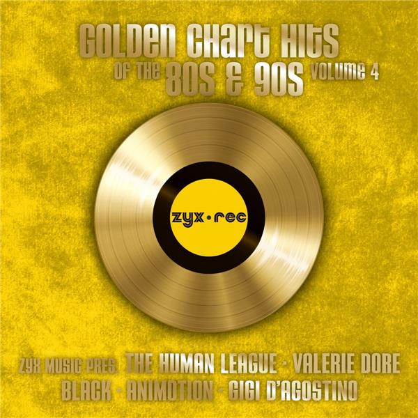 GOLDEN CHART HITS OF THE 80 S & 90 S VOL 4 - Front Cover