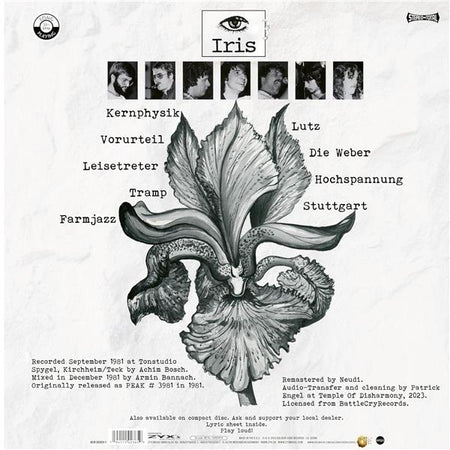 Iris - Front Cover
