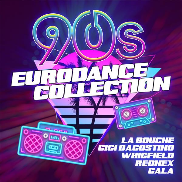 90's Eurodance Collection - Front Cover