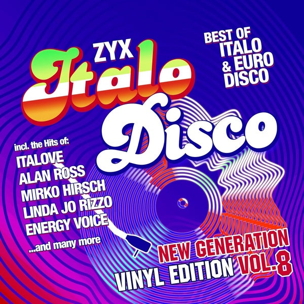 ZYX Italo Disco New Generation Vol. 8 - Front Cover